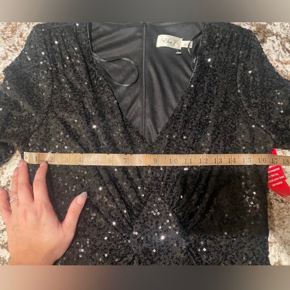 Sequin Plus Dress - Picture 6 of 8